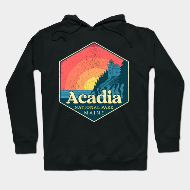 Acadia National Park - Maine Hoodie by Sachpica